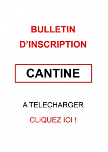 feuille cantine